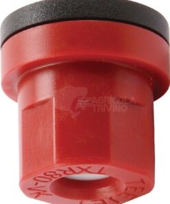 Tobera anti-deriva, venturi, simple chorro cónico TXR 80° rojo cerámica TeeJet