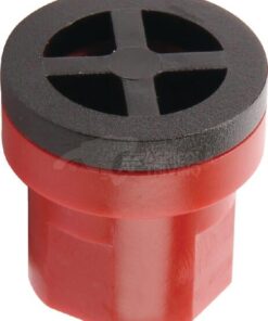 Tobera anti-deriva, venturi, simple chorro cónico TXR 80° rojo cerámica TeeJet
