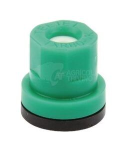 Tobera anti-deriva, venturi, simple chorro cónico TXR 80° verde oscuro cerámica TeeJet