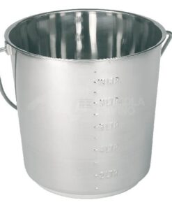 Cubo de acero fino 8,5 litros