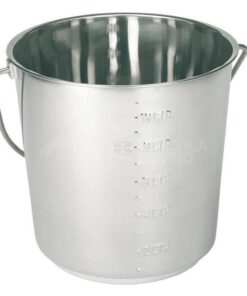 Cubo de acero fino 8,5 litros