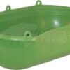 Contenedor plástico verde 20L 620x390x200mm