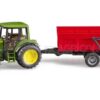 John Deere 6920 con remolque basculante