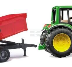 John Deere 6920 con remolque basculante