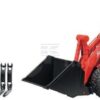 Pala cargadora compacta Schäffer 2034 con accesorios