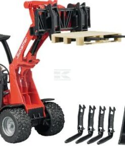 Pala cargadora compacta Schäffer 2034 con accesorios