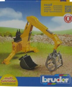 Excavadora trasera + cucharón