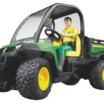 John Deere Gator 855D con conductor