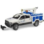 Camión de servicio RAM2500 con luz de faro giratoria