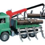 Remolque para transportar troncos MB-Unimog