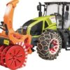 Quitanieves Claas Axion 950