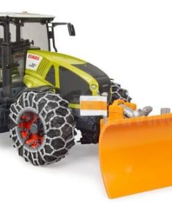 Claas Axion 950 + cadenas de nieve