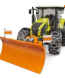 Claas Axion 950 + cadenas de nieve