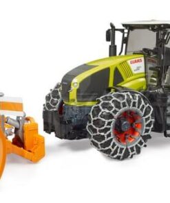 Claas Axion 950 + cadenas de nieve