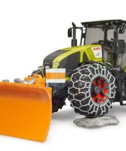 Claas Axion 950 + cadenas de nieve