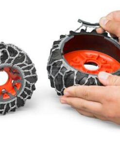 Claas Axion 950 + cadenas de nieve