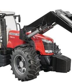 Tractor MF 7624 con cargador delantero