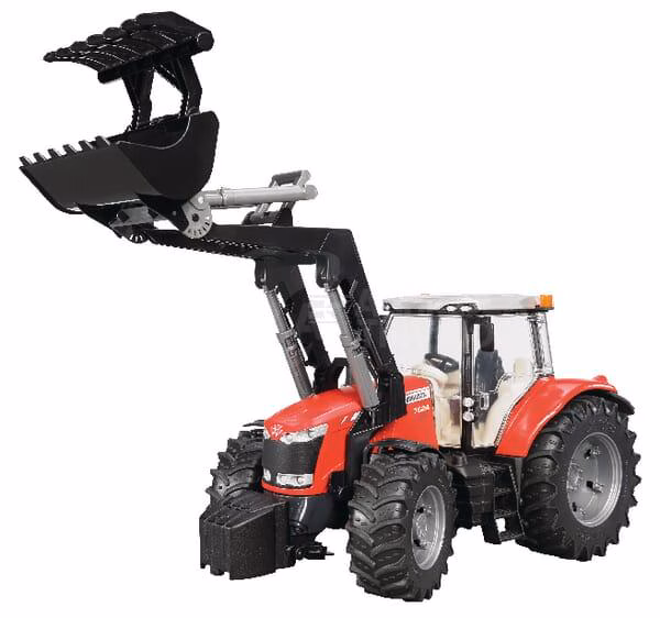 Tractor MF 7624 con cargador delantero 4 Tractor MF 7624 con cargador delantero