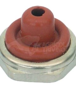 Semicapuchón para interruptor rojo 12 mm