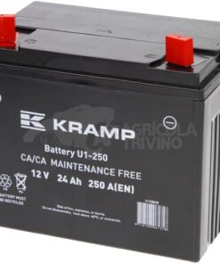 Batería 12 V 24 Ah, 250 A sellada, Kramp