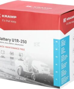Batería 12 V 24 Ah, 250 A sellada, Kramp