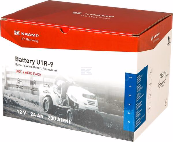 Batería 12V 24Ah 200A, Kramp 5 Batería 12V 24Ah 200A, Kramp