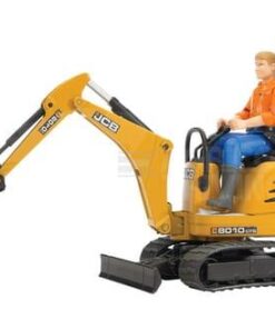 JCB microexcav. + trabajador