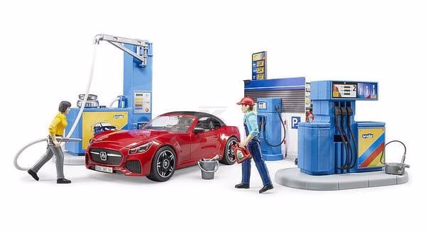 Gasolinera y lavadero de coches, Bworld