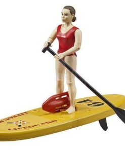 Socorrista con tabla de paddle surf, Bworld