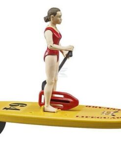 Socorrista con tabla de paddle surf, Bworld