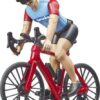 Bicicleta de carretera con ciclista
