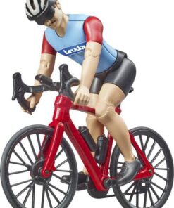 Bicicleta de carretera con ciclista