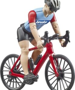Bicicleta de carretera con ciclista