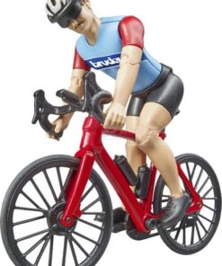 Bicicleta de carretera con ciclista
