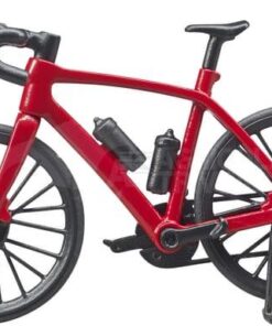 Bicicleta de carretera con ciclista