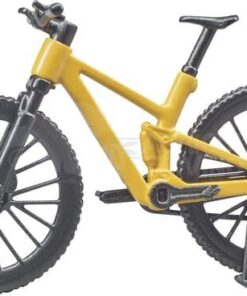 Bicicleta de montaña con ciclista 9 Bicicleta de montaña con ciclista