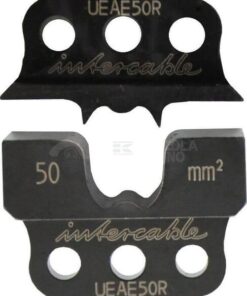 Alicate de engarce para inserto de manguitos terminales de cable 50 mm².