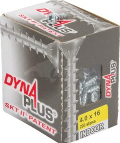 Tornillo Ø 4 x 16 mm TX20 perfil Torx, avellanado, acero al carbono, DYNAPLUS