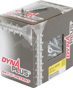 Tornillo Ø 4,5 x 45 mm TX25 perfil Torx, avellanado, acero al carbono, DYNAPLUS 5 Tornillo Ø 4,5 x 45 mm TX25 perfil Torx, avellanado, acero al carbono, DYNAPLUS