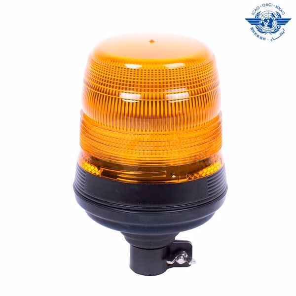 Baliza LED de destello estático poste flexible DIN - Aeropuerto 1 Baliza LED de destello estático poste flexible DIN - Aeropuerto
