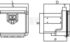 Caja de herram. 500x350x300 mm