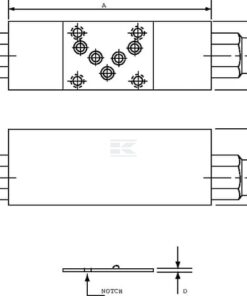 Válvula de equilibrado CB10HV1A1E100B00 NG10