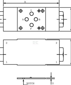 Válvula antirretorno CV10NP 03B0 9 Válvula antirretorno CV10NP 03B0