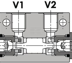 Válvula antirretorno pilotada 1/2'' 13 Válvula antirretorno pilotada 1/2''
