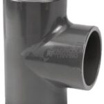 PVC Pieza en T 1/2"x1/2"x1/2"
