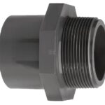 Casquillo adaptador PVC 63/75 mm x 2"