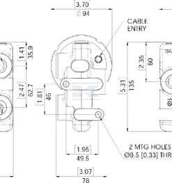 Válvula de control de flujo 12V 11 L/m 5 Válvula de control de flujo 12V 11 L/m