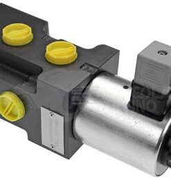 Válvula desviadora solenoide de 6 puertos 1/2"