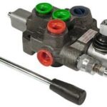 Válvula distribuidor monoblock 1 servicio: 1x 2-posiciónes, 1/2" BSP