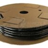 Tubo de nailon de 12mm, color negro 25m